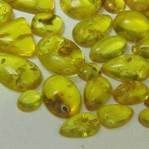 Amber Mixed Shapes (12 Pcs. Parcel)