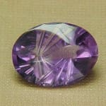 Amethyst Oval Fantasy YingYang 16x12mm 6.52crts