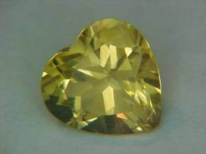 Citrine Heart 12mm 5.20crts