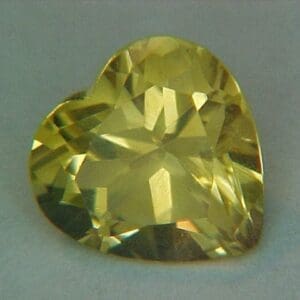 Citrine Heart 12mm 5.20crts