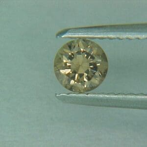 Diamond Cognac Round VS2 3.3mm 0.14crts