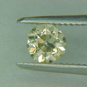 Diamond Yellow Round European Cut VS 4.2mm 0.30crts