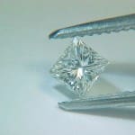 Diamond White Princess VS 3x2.8mm 0.18crts