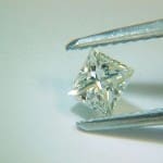 Diamond White Princess VS2-SI1 3mm 0.16crts