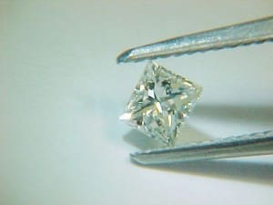 Diamond White Princess VS2-SI1 3mm 0.16crts