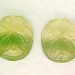 Fluorite Banded Carving Cabochon 16x13mm 20.32cttw