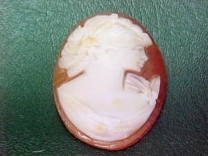 Cameo Shell 30.5×22.5mm 18.46crts