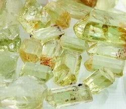Apatite Yellow Rough & Specimen (50 cttw)