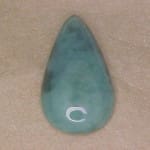 Heliotrope Pear Cabochon 22.3x12mm 7.26crts