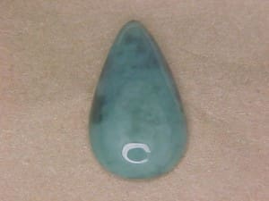 Heliotrope Pear Cabochon 22.3x12mm 7.26crts