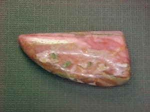 Opal Peruvian Pink Freeform 34x17mm 27crts