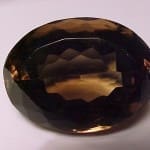 Quartz Smoky Oval Cut 33x24.5mm 86crts