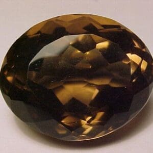 Quartz Smoky Oval 29.5x20mm 51.5crts