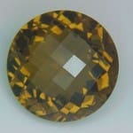 Quartz Brandy Checker Round 8mm 18.54crts