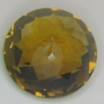 Quartz Brandy Checker Round 8mm 18.54crts