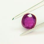 Ruby Cushion 5mm 0.75crts