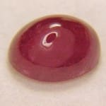 Ruby Oval Cabochon 8x6mm 2.50crts