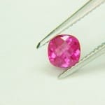 Ruby Cushion Checker 4mm 0.38crts