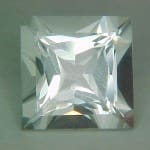 Quartz Clear Princess Cut 16mm 17.56crts