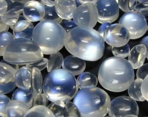 Moonstone Fine Rainbow Mixed Round 4-6mm (10 Pcs)