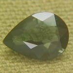 Tourmaline Dark Green Pear 10.5x8 2.30crts