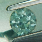 Zircon Blue Round 6mm 1.28crts