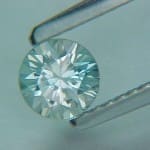 Zircon Blue Round 5mm 0.65crts