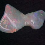 Opal Semi-Black Freeform 15x9mm 2.38crts