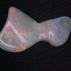 Opal Semi-Black Freeform 15x9mm 2.38crts