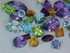 Mixed Semiprecious Melee Gems SAMPLE (1 CTW Parcel)