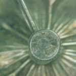 Vintage Daisy & Ribbone 925 Silver Earrings