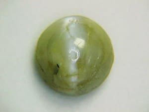 Chrysoberyl Cats Eye Round 6.5mm 1.80crts