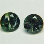 Kornerupine Round 4mm 0.54ctw (2 Pieces Parcel)