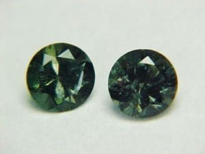 Kornerupine Round 4mm 0.54ctw (2 Pieces Parcel)