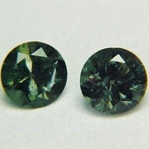 Kornerupine Round 4mm 0.54ctw (2 Pieces Parcel)