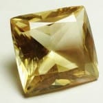 Sunstone Golden Princess Cut 16mm 15.47crts