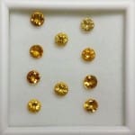 Citrine Round 3.5mm (10 Pcs) ~BUY 2 GET 1 FREE!