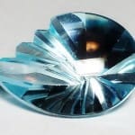 Topaz Blue Fancy Nautilus 18x13mm 11.57crts