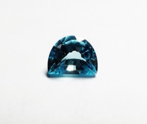 Topaz Blue Half Oval D Cut 9x7mm 2.50Crts