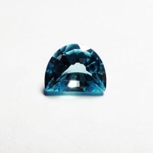 Topaz Blue Half Oval D Cut 9x7mm 2.50Crts