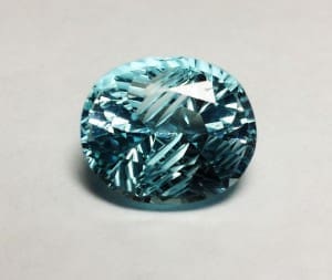 Topaz Blue Fancy Oval 12x10mm 6.34crts