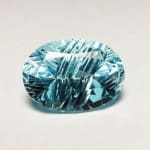 Topaz Blue Fancy Oval 14x10mm 7.36crts