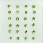 Peridot Round 2mm (24 Pcs)