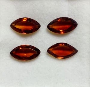Citrine Madeira Marquise 10X5mm (4 Pcs)