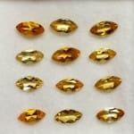 Citrine Marquise 6x3mm (12 Pcs)
