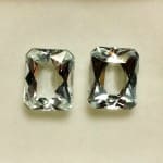 Aquamarine Cushion 10x8mm 5.60ctw (2 Pcs. Parcel)