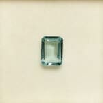 Aquamarine Emerald Cut 8x6mm 1.20crts