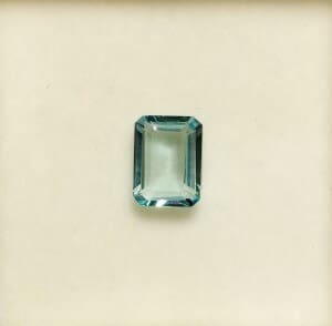 Aquamarine Emerald Cut 8x6mm 1.20crts