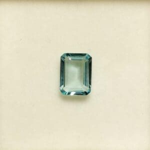 Aquamarine Emerald Cut 8x6mm 1.20crts