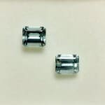 Aquamarine Emerald Cut 6x5mm 1.70ctw (2 Pcs.)